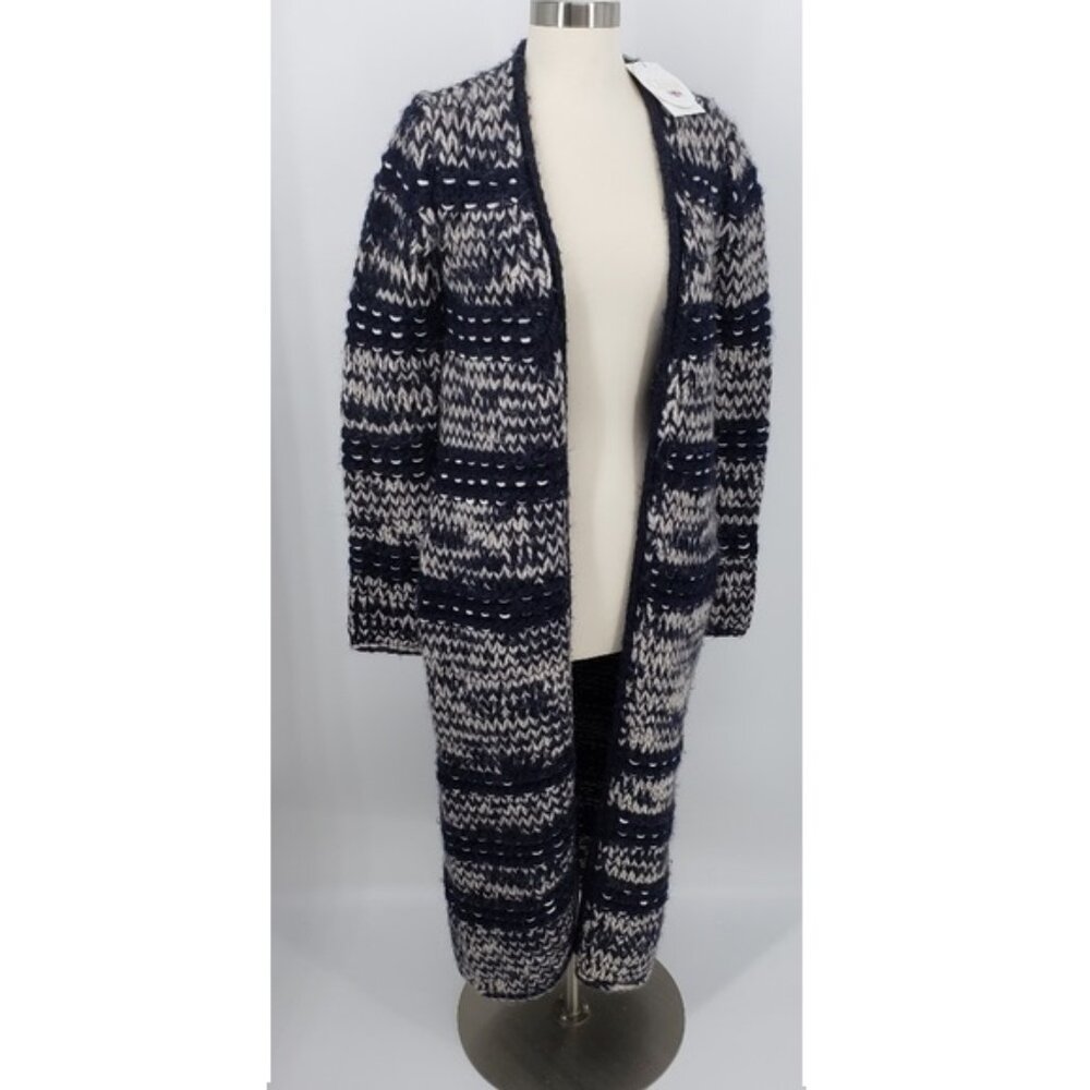 CHLOE Long Cardigan Chunky Knit